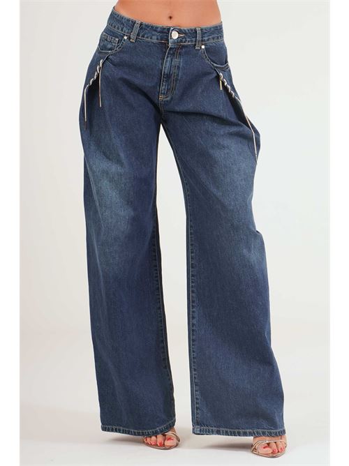 Jeans gamba larga Babylon | EBJR01DENIM