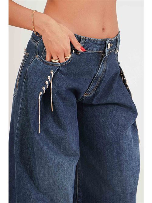 Jeans gamba larga Babylon | EBJR01DENIM