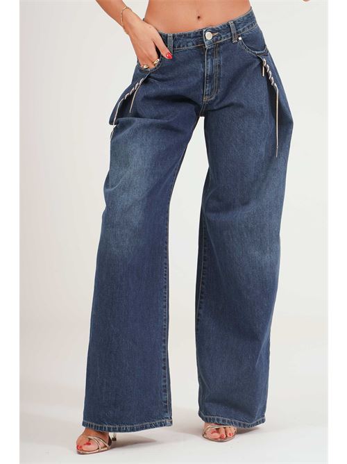 Jeans gamba larga Babylon | EBJR01DENIM