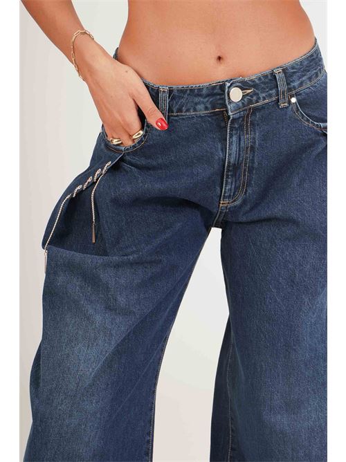 Jeans gamba larga Babylon | EBJR01DENIM