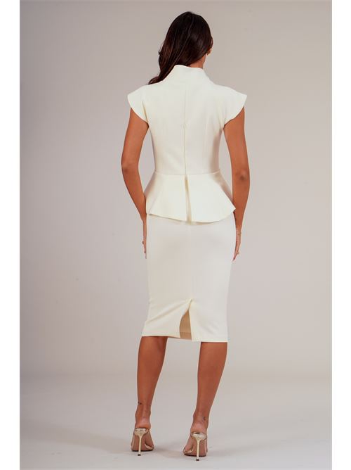 Abito tubino couture Babylon | MF0202PANNA