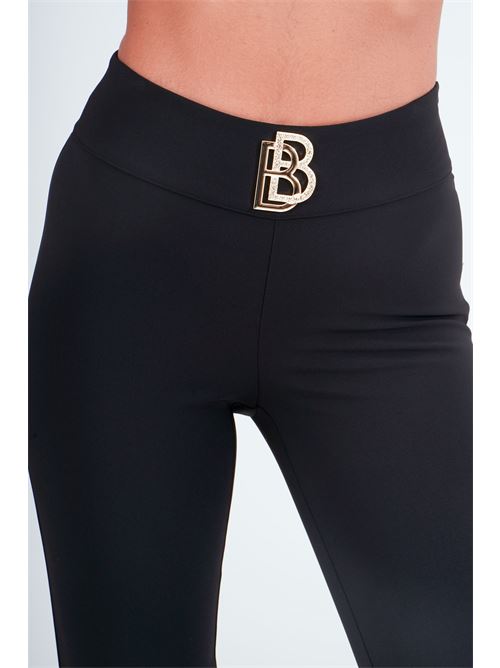 Pantalone elastico Babylon | MF0614NERO