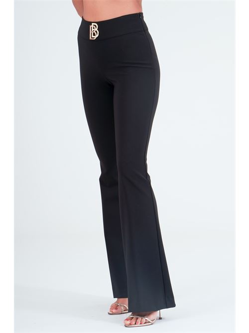 Pantalone elastico Babylon | MF0614NERO