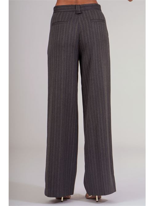 Tailleur gessato Babylon | S00770GRIGIO