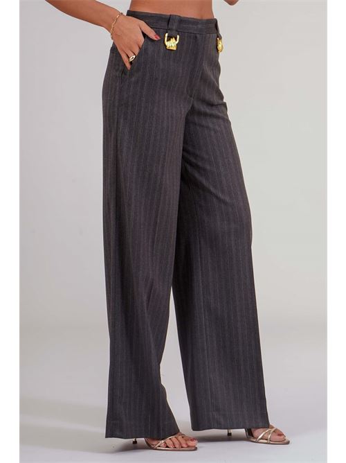 Tailleur gessato Babylon | S00770GRIGIO