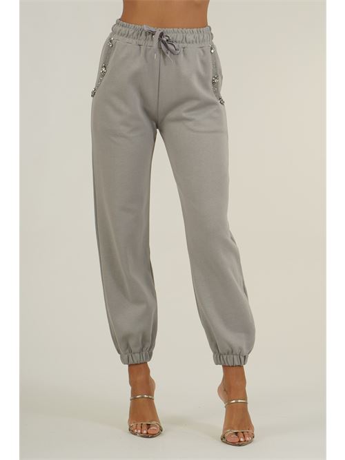 Pantalone in felpa Clips | N2345912GRIGIO