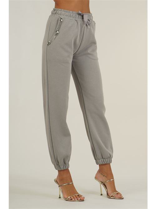 Pantalone in felpa Clips | N2345912GRIGIO