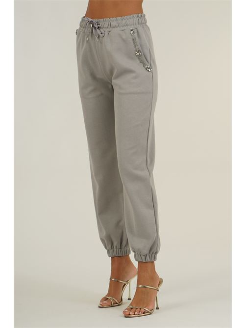 Pantalone in felpa Clips | N2345912GRIGIO