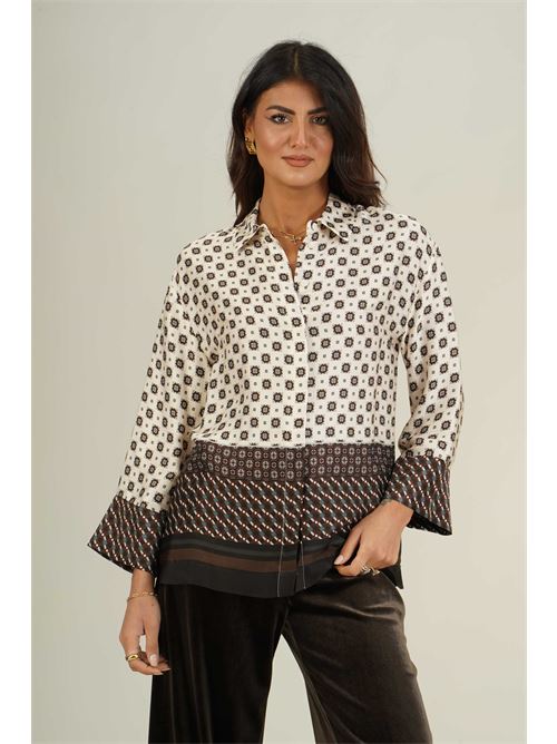 Camicia in viscosa fantasia Clips | N3264293FANTASIA