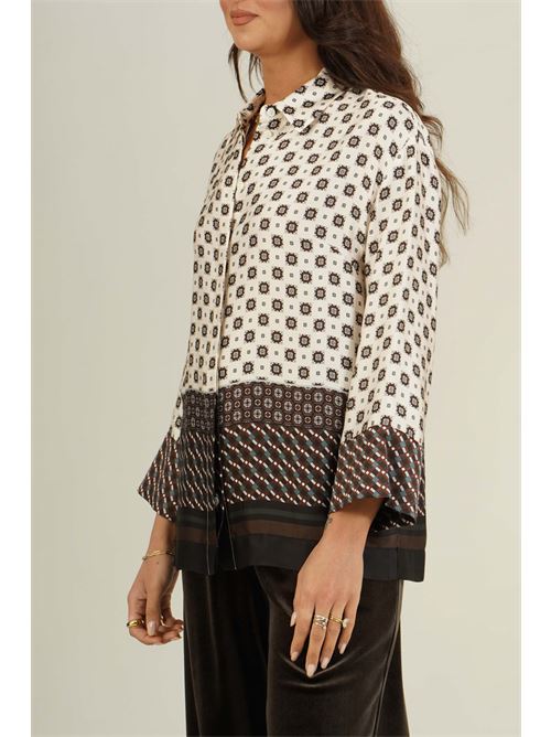 Camicia in viscosa fantasia Clips | N3264293FANTASIA