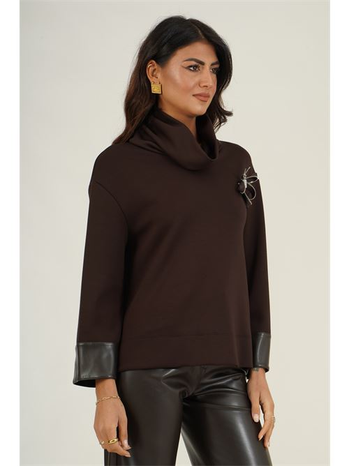 Casacca in viscosa Clips | N3309711MORO