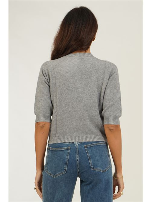 Maglia con borchie Dairesy | D0878GRIGIO