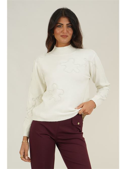 Maglia in viscosa Dairesy | D0884PANNA