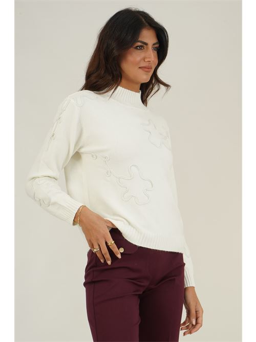 Maglia in viscosa Dairesy | D0884PANNA