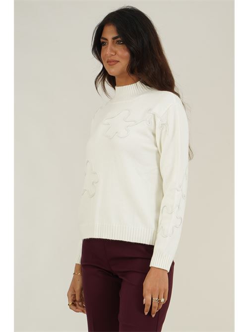 Maglia in viscosa Dairesy | D0884PANNA