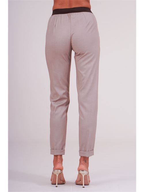 Pantalone con risvolto dairesy | D0928CASHA