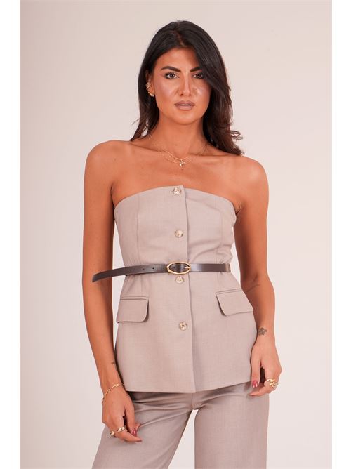 Bustier con cintura Dairesy | D0946CASHA