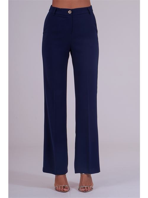 Pantalone Kuk in crepe Divedivine | KUKBLU