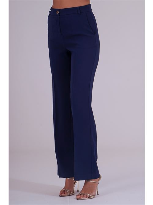 Pantalone Kuk in crepe Divedivine | KUKBLU