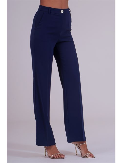 Pantalone Kuk in crepe Divedivine | KUKBLU