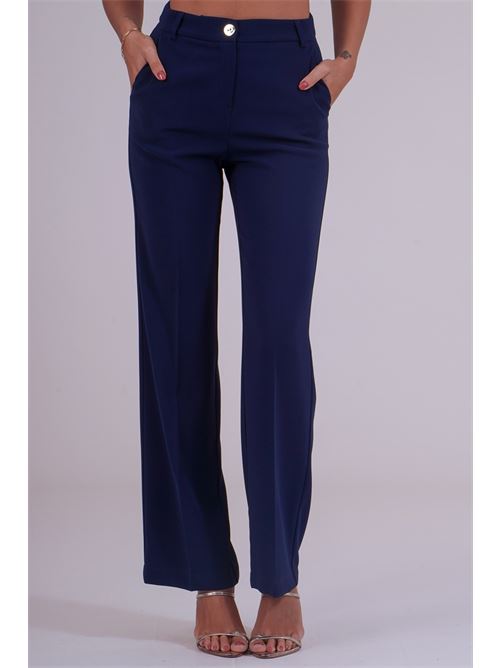 Pantalone Kuk in crepe Divedivine | KUKBLU