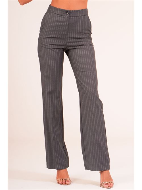 Pantalone gessato Nadir Divedivine | NADIRGRIGIO