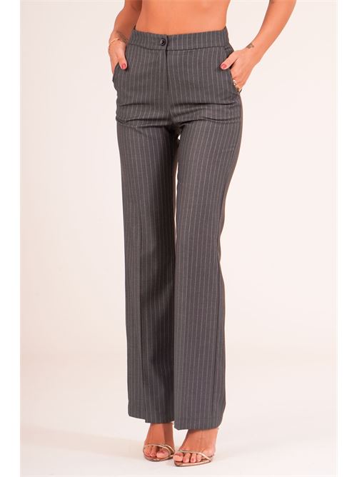 Pantalone gessato Nadir Divedivine | NADIRGRIGIO