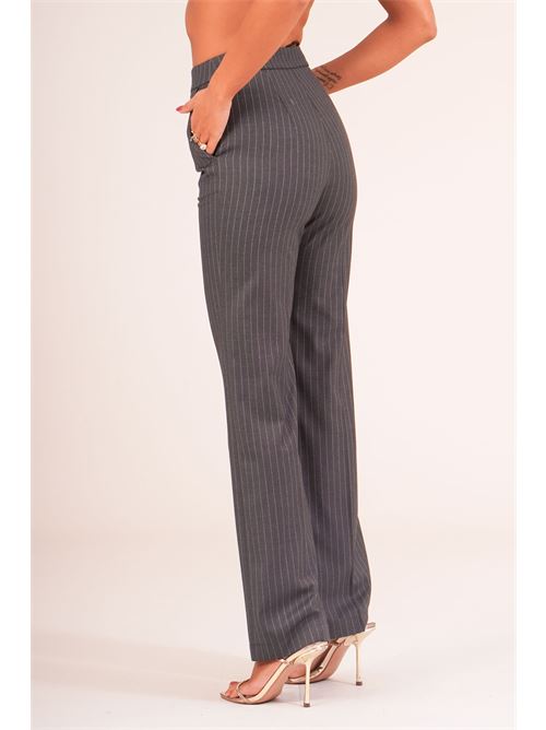 Pantalone gessato Nadir Divedivine | NADIRGRIGIO