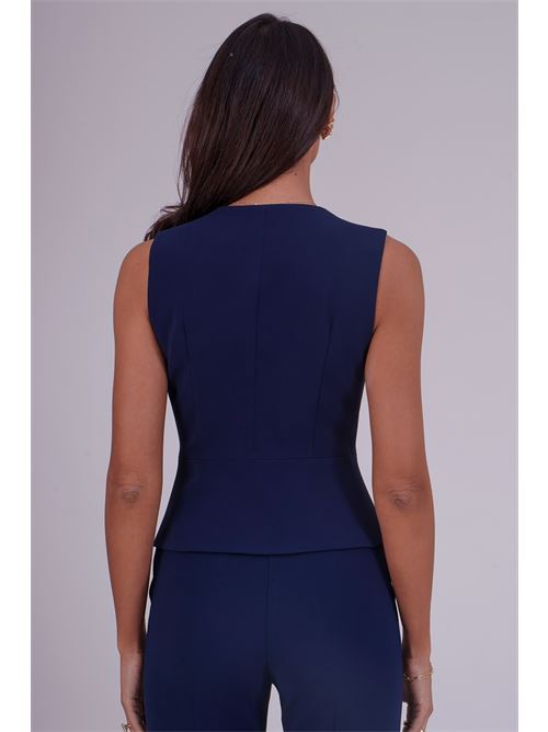 Gilet Rodrigo in crepe Divedivine | ROGRIGOBLU