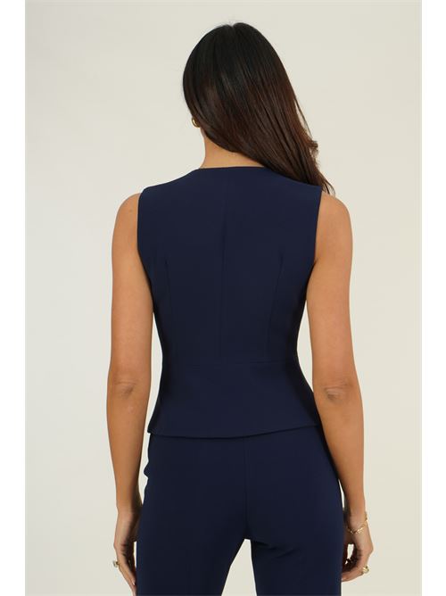 Gilet Rodrigo in crepe Divedivine | ROGRIGOBLU