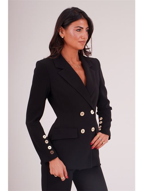 Giacca Rossella in crepe Divedivine | ROSSELLANERO