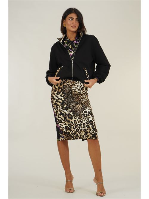 Giubbino in viscosa LAFTY.LIE | 02R209NERO