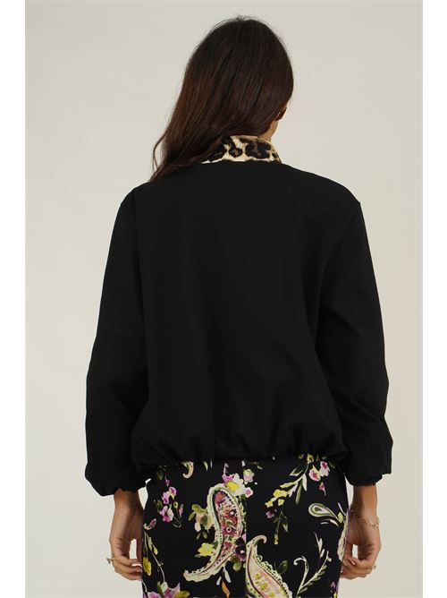 Giubbino in viscosa LAFTY.LIE | 02R209NERO