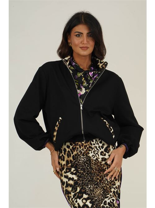 Giubbino in viscosa LAFTY.LIE | 02R209NERO
