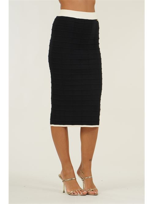 Gonna in viscosa elastica LAFTY.LIE | 34V402NERO