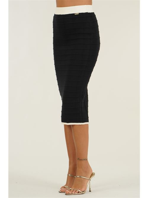 Gonna in viscosa elastica LAFTY.LIE | 34V402NERO