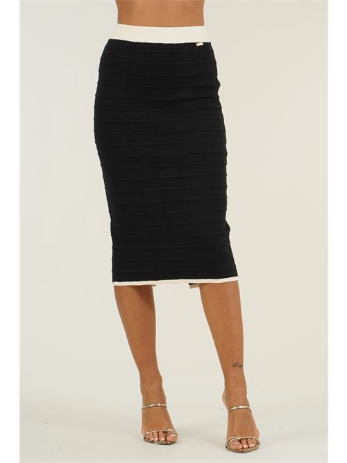 Gonna in viscosa elastica LAFTY.LIE | 34V402NERO