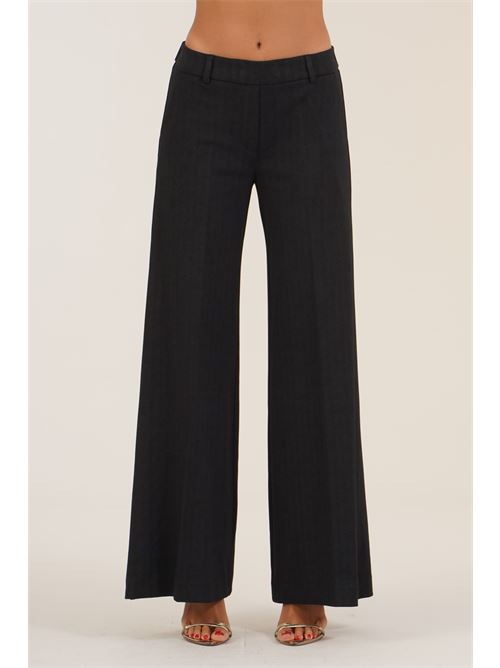 Pantalone palazzo antracite