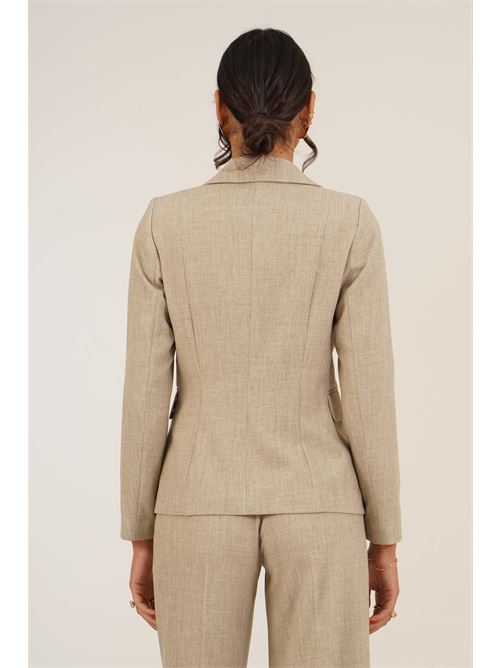 Giacca monopetto LANACAPRINA | LC6258BEIGE