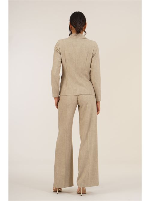 Giacca monopetto LANACAPRINA | LC6258BEIGE