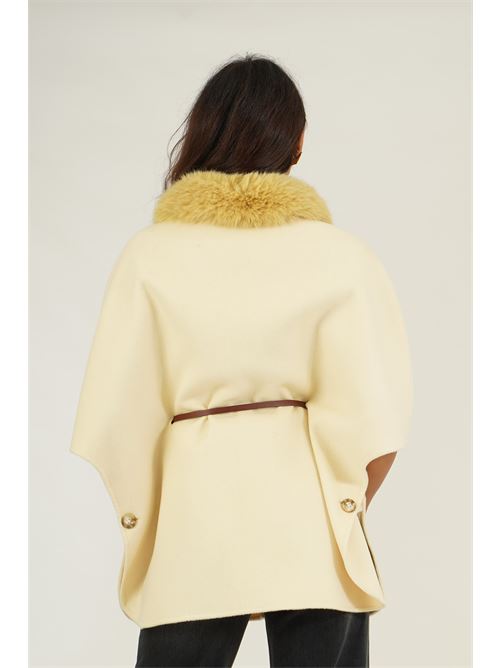 Mantella in misto lana Nitia | CN023GIALLO