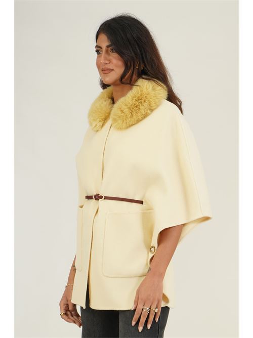 Mantella in misto lana Nitia | CN023GIALLO