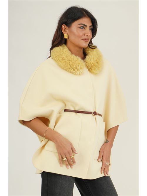 Mantella in misto lana Nitia | CN023GIALLO