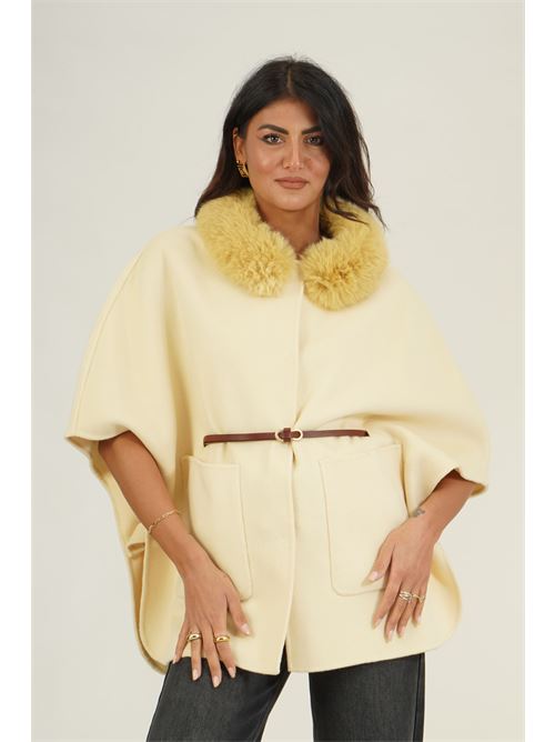Mantella in misto lana Nitia | CN023GIALLO