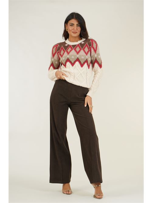 Maglia con trecce Z.O.E. | 31B16ZBURRO