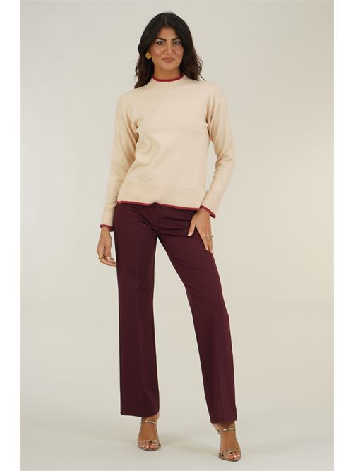 Maglia in viscosa Z.O.E. | 40B120BEIGE
