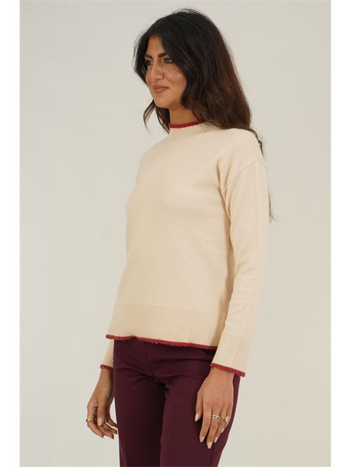 Maglia in viscosa Z.O.E. | 40B120BEIGE