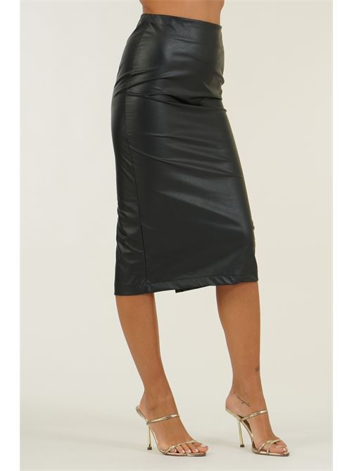 Gonna effetto pelle Z.O.E. | 49R404NERO