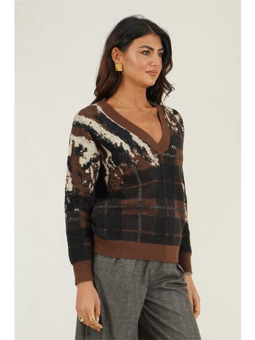 Maglia in viscosa Z.O.E. | 62B150CIOCCOLATO