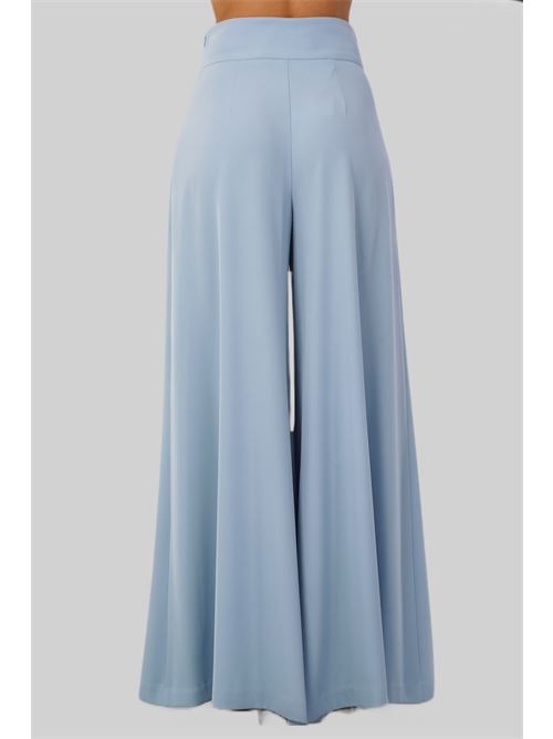 Pantalone palazzo Babylon | MF0605AZZURRO